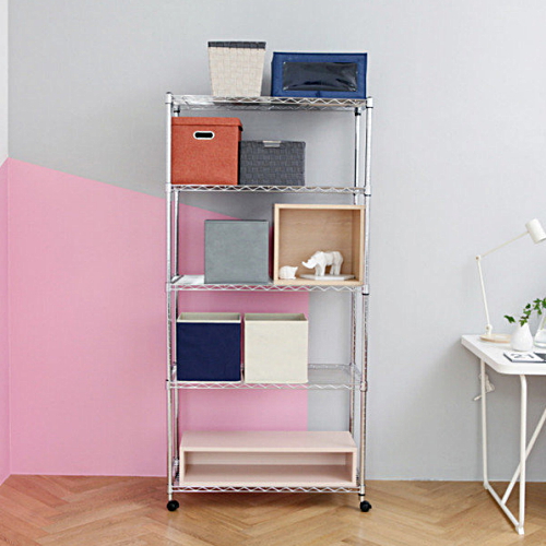 팬물산 와이드 메탈랙 선반 5단 900