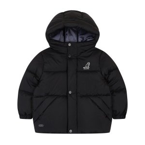캉골키즈 키퍼 헤비 숏 다운 점퍼 RD 0003 블랙_ARDCDJ00030BK_이미지