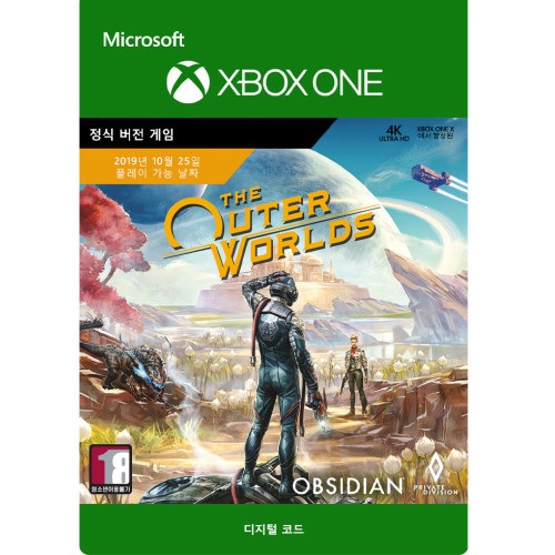 옵시디언 엔터테인먼트 디 아우터 월드 한글판 (XBOX ONE, 다운로드코드)