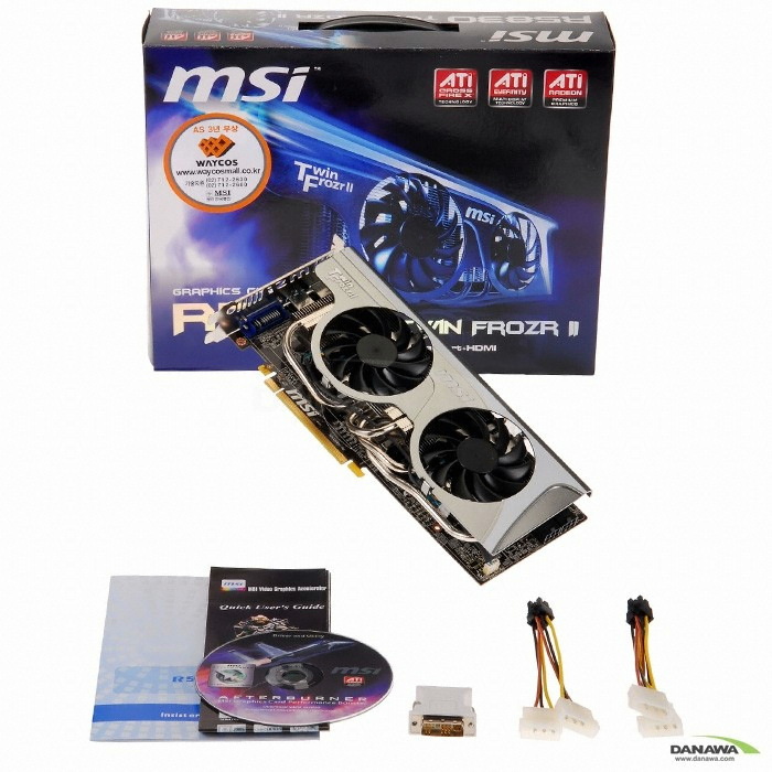 MSI 라데온 HD 5830 R5830 1GB Twin Frozr2_이미지