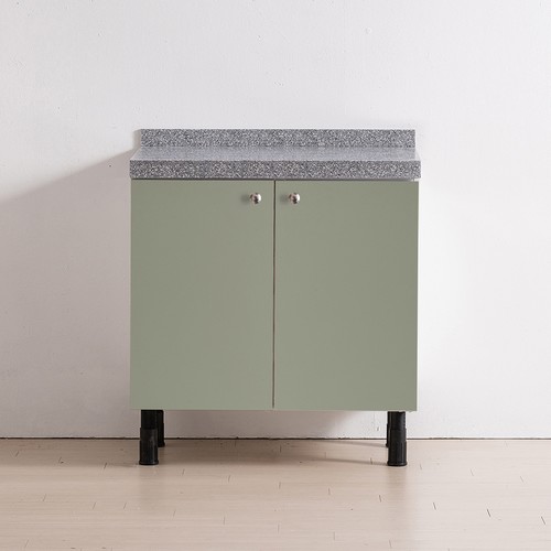 우아미가구 인조대리석 상판 조리대 (80cm)_이미지