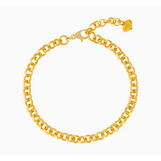 팔찌 여자 금 고방 체인 디자인 11.25g