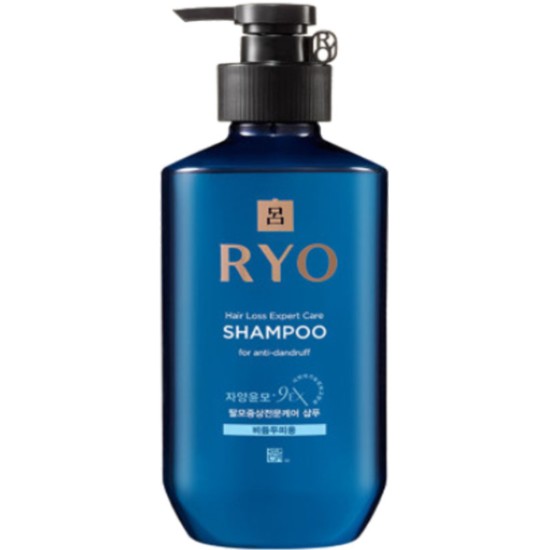 려 자양윤모 9EX 샴푸 비듬두피용 400ml (2개)