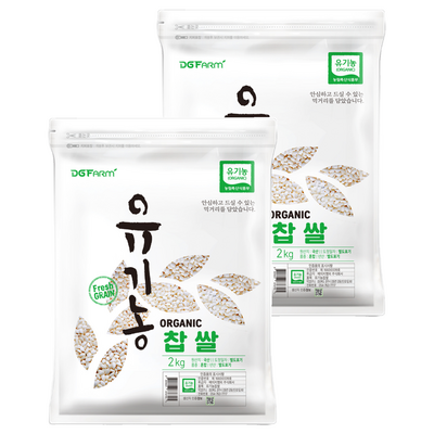 대구농산 유기농 찹쌀 2kg (2개)_이미지