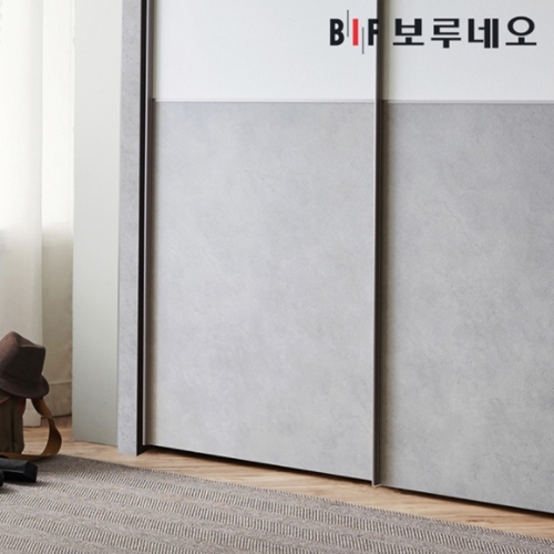 BIF보루네오 루벤 슬라이딩 작은방 붙박이장 (170cm)_이미지
