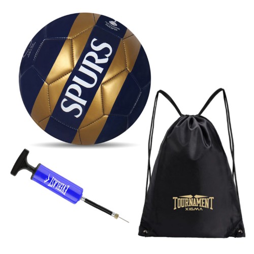 토트넘 홋스퍼 싸인볼 TT01 + 가방 + 펌프 세트 네이비골드