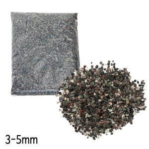 흑사 3~5mm 1포 /모래/자갈/어항자갈/어항모래/어항바닥재/바닥모래/열대어모래/수족관자갈/수족관모래