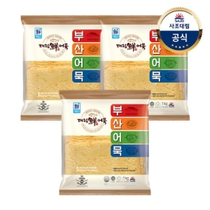사조대림 대림선 부산어묵 마당놀이2 1kg (3개)