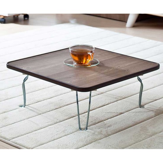 우공산업 미니테이블 정사각 철다리-엔틱 (40x40cm)