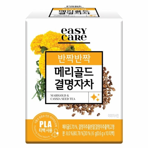 녹차원 녹차원 메리골드결 자차 10T 식물성 PLA 피라미드티백_이미지