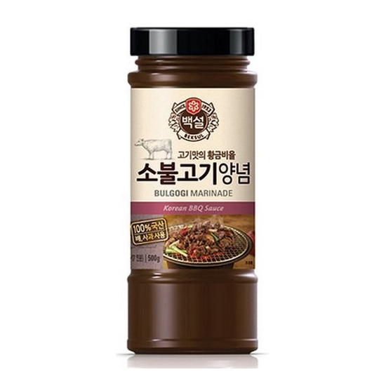백설 소불고기 양념 500g (12개)_이미지