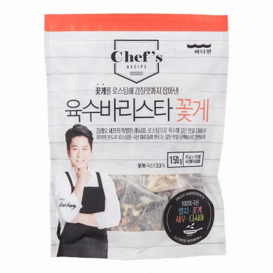 바다원 육수바리스타 꽃게 150g이미지입니다. 누르면 해당 게시물로 새창이동합니다.