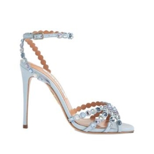 아쿠아주라 105mm Tequila crystal embellished sandals TQLHIGS0NAPBAL T
