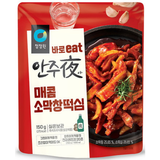 대상 청정원 안주야 매콤 소막창떡심 150g (2개)