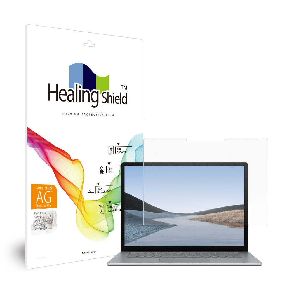 서피스랩탑4 13 종이질감 지문방지 블루라이트차단 액정보호필름