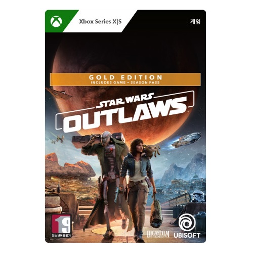  스타워즈: 아웃로 한글판 XBOX Series, 골드/다운로드코드