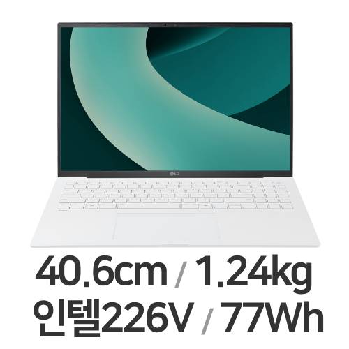 LG전자 2025 그램16 16Z90TL-GS56K (SSD 256GB)