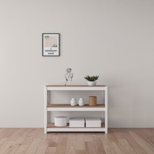 영진산업 홈던트하우스 3단 앵글선반 1000x600 (75cm(높이))