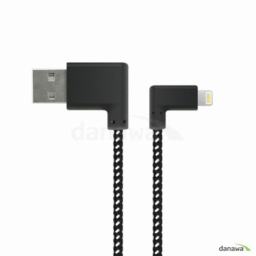 라이트닝 8핀 꺽임형 케이블