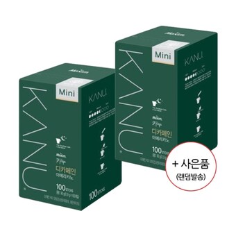 동서식품 맥심 <b>카누</b>미니 <b>디카페인</b> 200T 100Tx2개