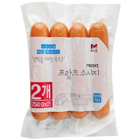목우촌 프라임 프랑크 소시지 250g (2개)_이미지
