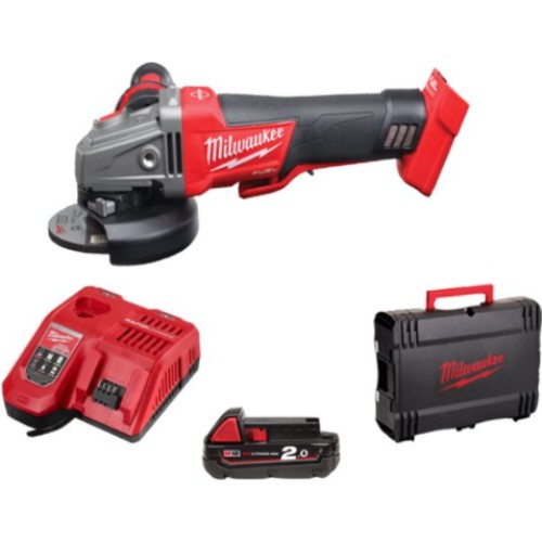 밀워키 M18 CAG125XPDB (2.0Ah, 배터리 1개)