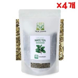 허브차 120g 4개 마테차 마테잎 유기농 X 리필팩포장 DW4BA79FR