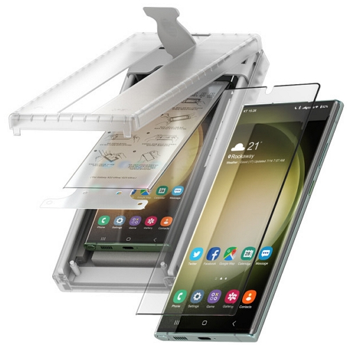 갤럭시S23 울트라/S22 울트라 이지툴 하이브리드 강화 액정보호필름