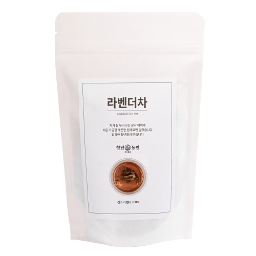 청년농원 저온가공 라벤더차 삼각티백 1g 50개입