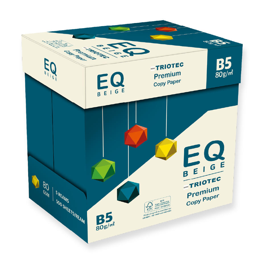 트리오텍 EQ 베이지 복사용지 B5 80g (2,500매)_이미지