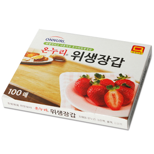 온누리 위생장갑 100매