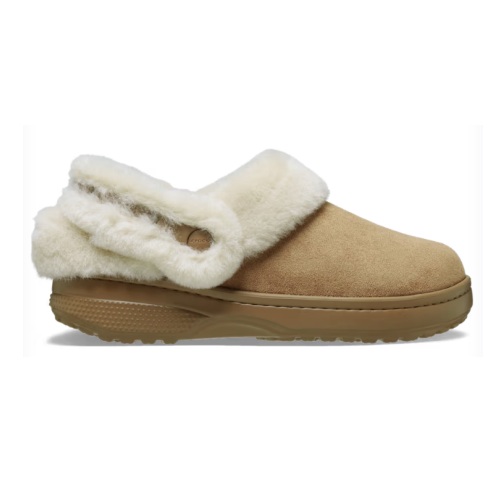 크록스 남녀공용 클래식 언퍼게터블 스웨이드 클로그_212106 (2EY, 세피아)_이미지