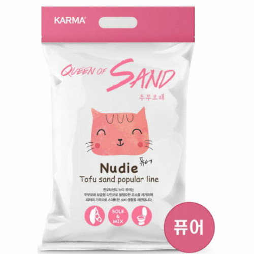 카르마 퀸오브샌드 누디 두부모래 퓨어 3kg이미지입니다. 누르면 해당 게시물로 새창이동합니다.