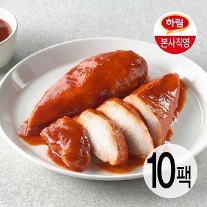 하림 하림이닭 소스 잘 먹은 닭가슴살 매콤 떡볶이맛 110g (10개)_이미지