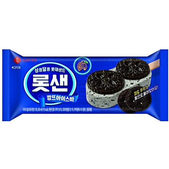 롯데푸드 롯샌 깜뜨아이스바 80ml (40개)_이미지