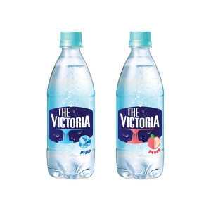 웅진식품 더 빅토리아 플레인 + 복숭아 500ml