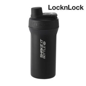 락앤락 쉐이크 보틀 프로 스테인리스 650ml 블랙 쉐이커 통 단백질 프로틴 물병 헬스 LHC4276BLK
