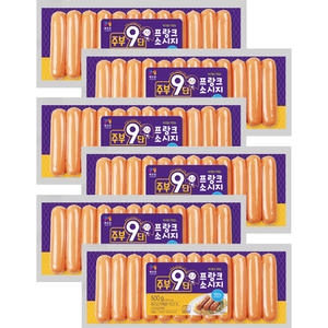목우촌 주부9단 후랑크 소시지 500g (6개)_이미지