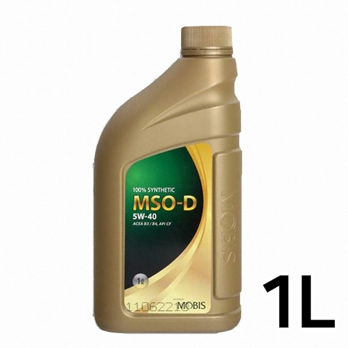 현대모비스 MSO-D 5W40 1L_이미지