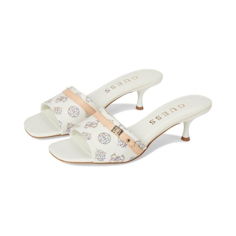 Peomit 여성 샌들 FS_GS10008069_1110601 927322 _White Beige Rainbow Logo 10