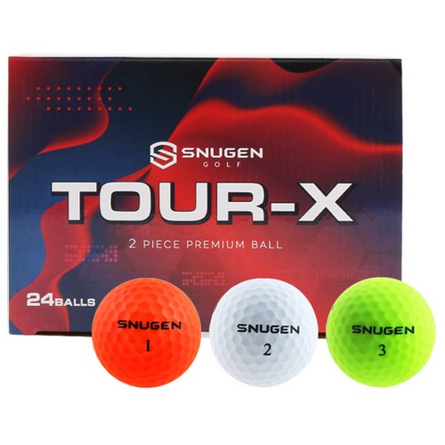 스너겐 투어 X (컬러공, 24개)