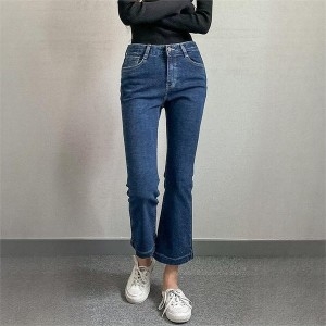 빅사이즈사랑해요 K904L302 프링슬림핏부츠컷데님진 CA_이미지