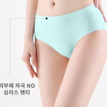 오노마 ONM 여성 실크 심리스 무봉제 노라인 팬티 7컬러 S12073016