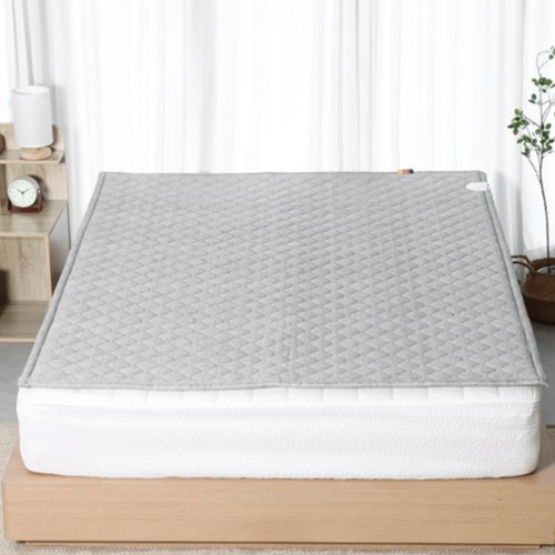 한일의료기  엠보 멜란지 탄소매트 (더블, 분리난방, 150x200cm)