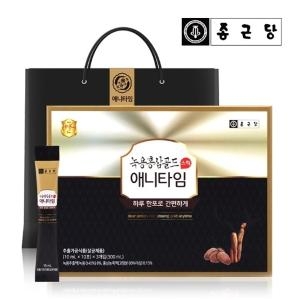 녹용홍삼 애니타임 골드 10ml 30포 (빠른배송)