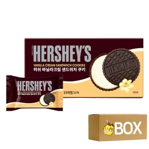 바닐라크림 샌드위치 쿠키 75g 1박스-24개