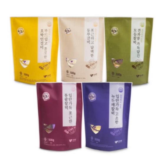 창억떡집 창억떡 5종세트 2.5kg (1개)