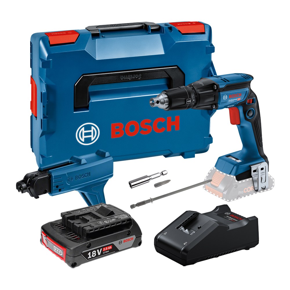 보쉬 GTB 18V-45 + 매거진 GMA55 (2.0Ah, 배터리 1개)