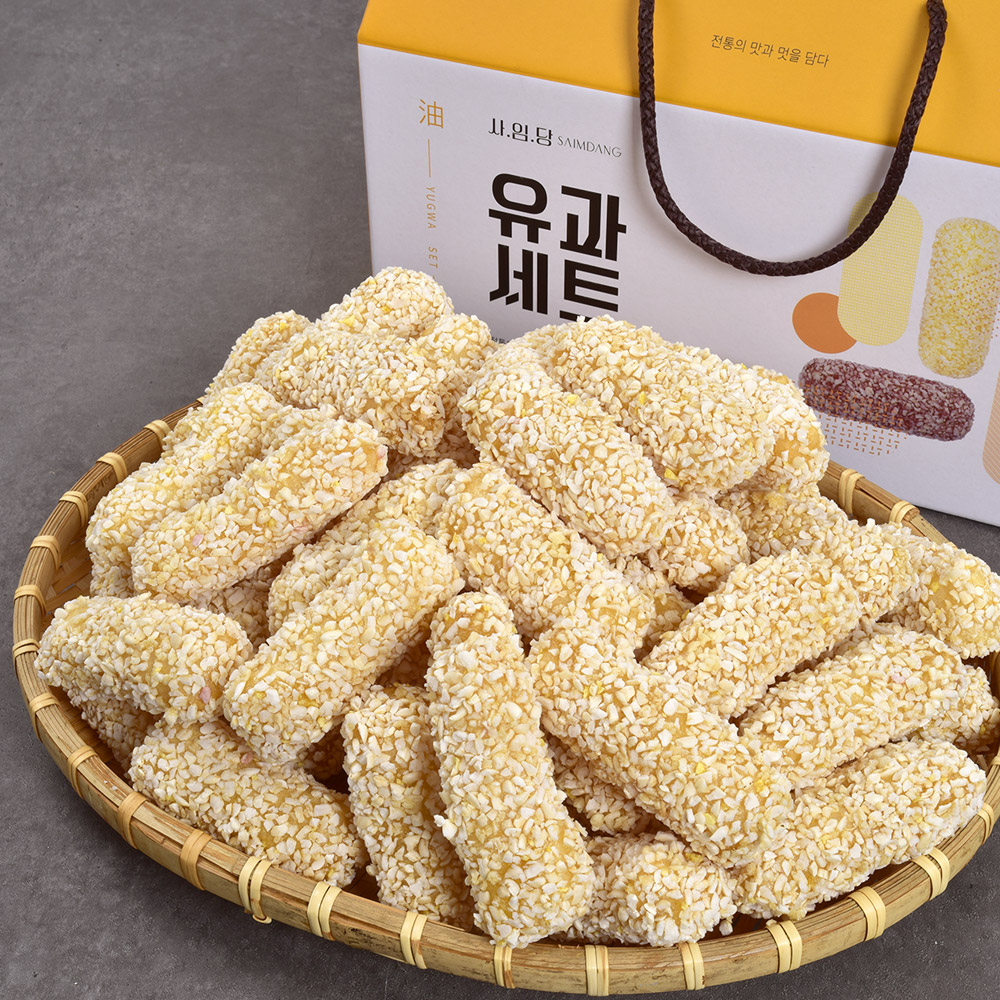 사임당푸드  찹쌀유과 선물세트 900g