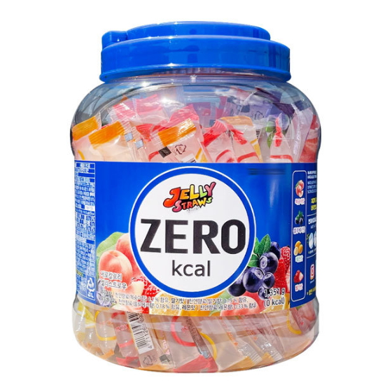 키즈웰 제로칼로리 젤리스트로우 70개입 1.351kg